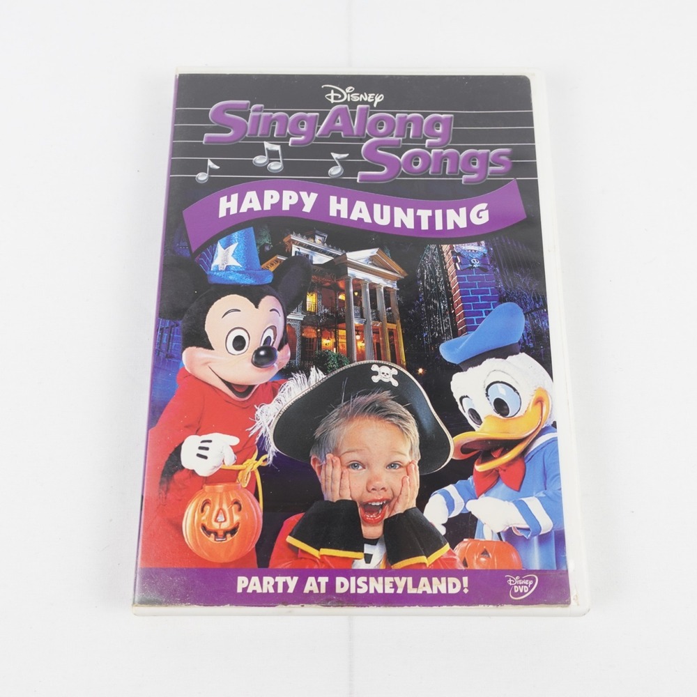 Disney Sing Along Songs: Happy Haunting (DVD) Party at Disneyland Mickey Donald